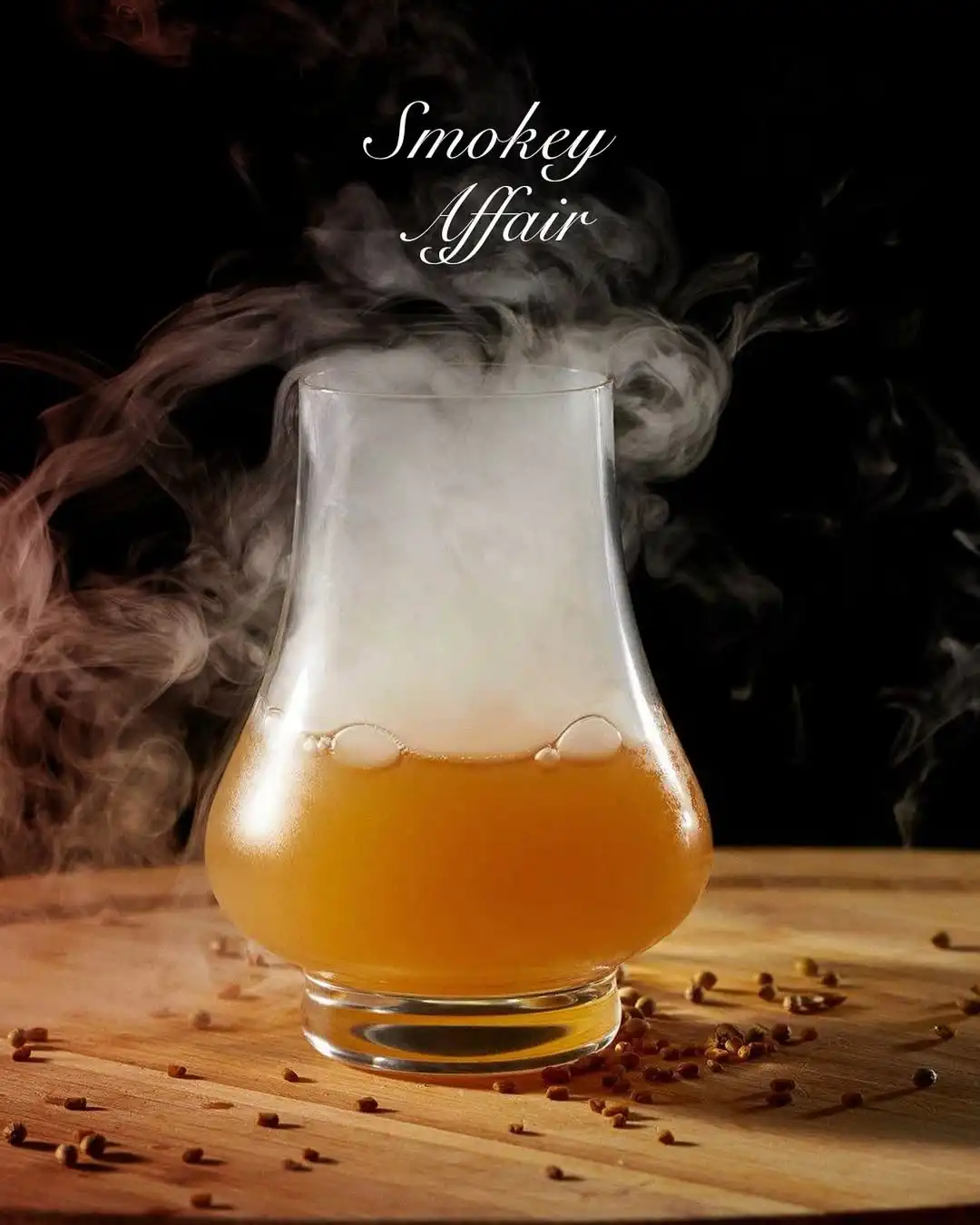 A smoky, bold sip that awakens your senses. Every pour is a taste of drama.